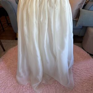 Selkie The Suit Skirt In Powder. A Beautiful Ballgown Skirt.